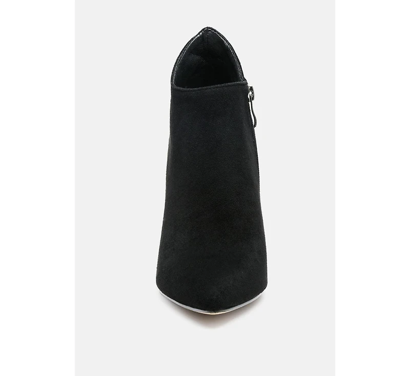 Nyxa Womens Stiletto Ankle Boot