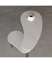 Streamdale Furniture Contemporary rotatable cocktail table with solid rubber wood legs