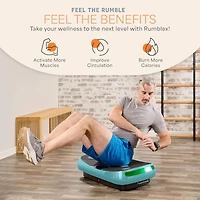 Lifepro Rumblex 4D Vibration Plate Exercise Machine – Triple Motor Oscillation