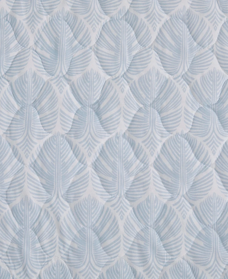 Tommy Bahama Home Line Palms Cotton Reversible 3-Pc. Quilt Set