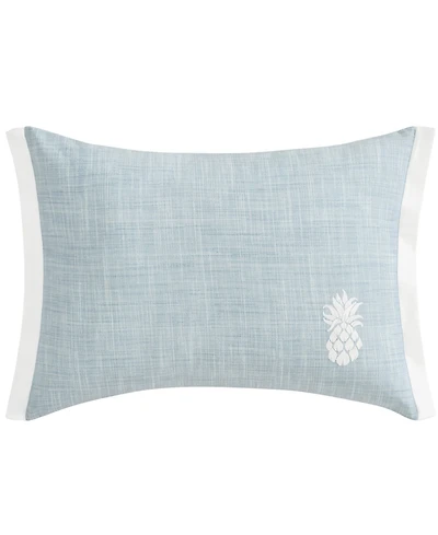 Tommy Bahama Home Ocean Bay Pineapple Cotton Decorative Pillow, 12" x 16"