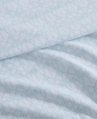 Tommy Bahama Home Palm Tree Ikat 200-Thread Count Washed Cotton 4-Pc. Sheet Set, King