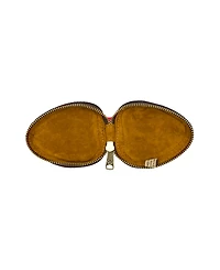 Patricia Nash Strawberry Zip Around Leather Mini Bag Charm