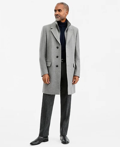 Michael Kors Men's Classic-Fit Wool-Blend Overcoat