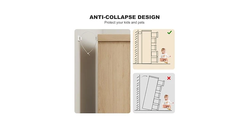 gaomon Drawer Dresser for Bedroom