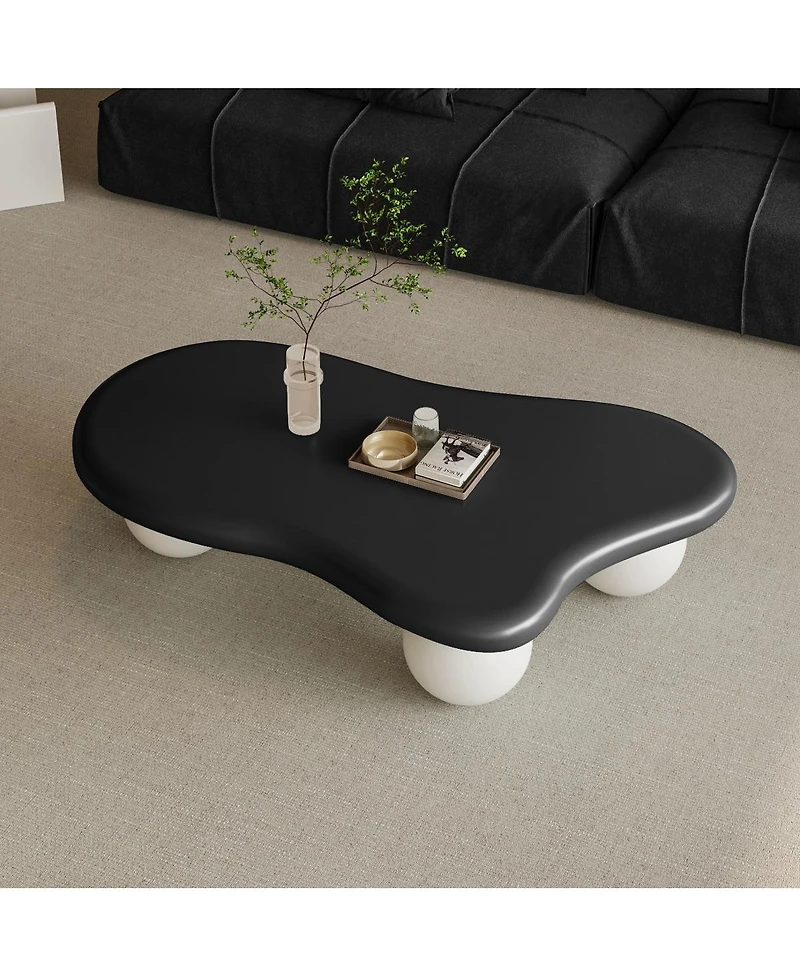 Streamdale Furniture Cloud Coffee Table, Top, Legs