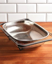 Rachael Ray 4.5-Quart Over-the-Sink Stainless Steel Colander