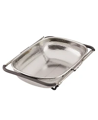 Rachael Ray 4.5-Quart Over-the-Sink Stainless Steel Colander