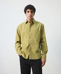 Mango Men's Cotton Relaxed-Fit Shirt