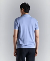 Mango Men's Comfort Stretch Pique Polo Shirt