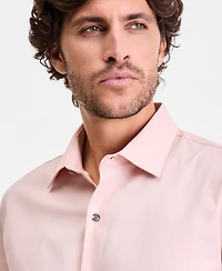 Alfani Men's Long-Sleeve Solid Dress Shirt, Macy's Exclusive