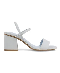 Mia Women's Elastic Ankle-Strap Dress Sandals