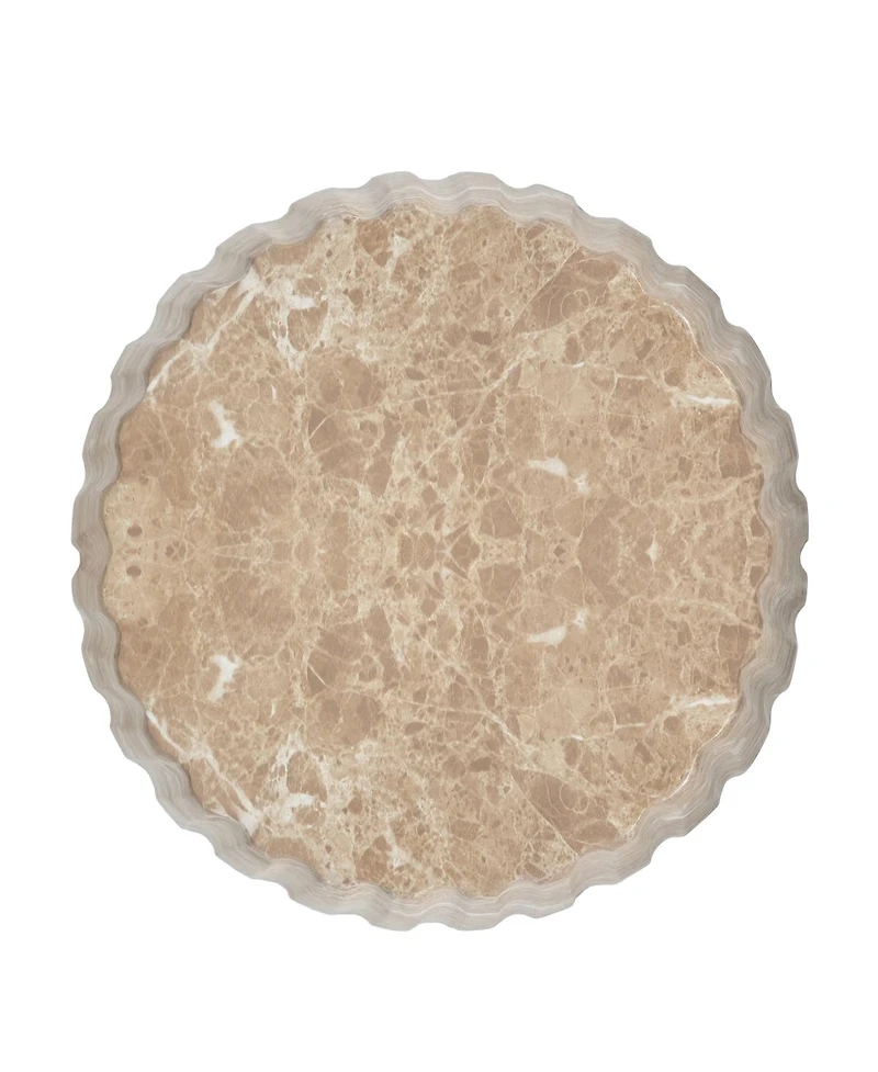 Streamdale Furniture Outdoor Cleme Carved Side Table