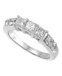 Macy's Diamond Princess Bridal Set (3 ct. t.w.) in 14k White Gold