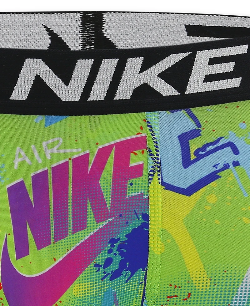 Nike Boys' 8-20 Printed Long Boxer Briefs, 2-Pack