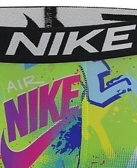 Nike Boys' 8-20 Printed Long Boxer Briefs, 2-Pack