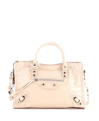 Pre-Owned Balenciaga Small City Classic Studs Bag Leather