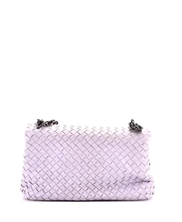 Pre-Owned Bottega Veneta Small Olimpia Crossbody Bag Intrecciato Nappa