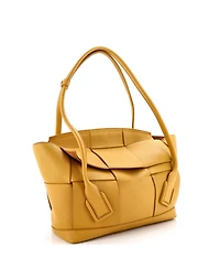 Pre-Owned Bottega Veneta Medium Arco Bag Maxi Intrecciato Leather