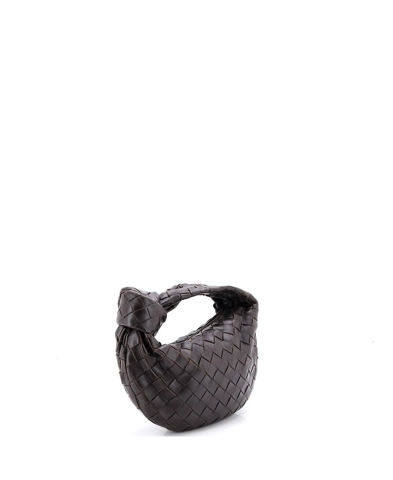 Pre-Owned Bottega Veneta Mini Bv Jodie Hobo Intrecciato Nappa
