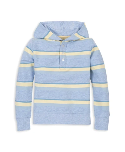 Hope and Henry Boys' Organic French Terry Henley Hoodie
