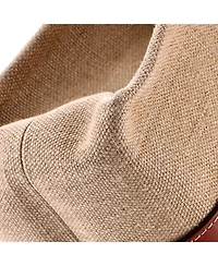 Pre-Owned Chloe Medium Woody Tote Canvas with Leather