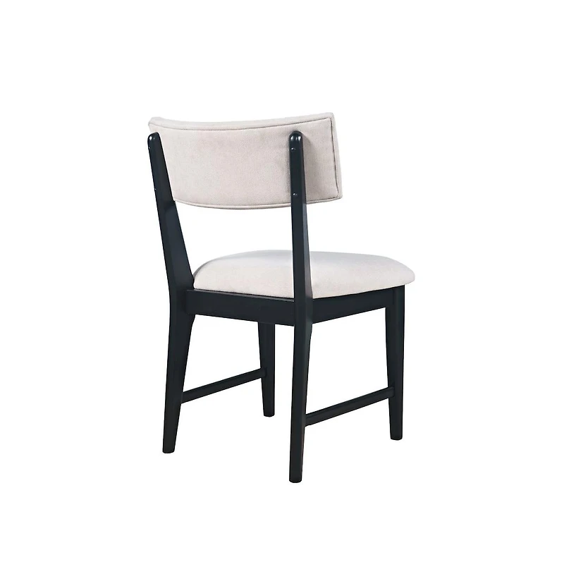 Jofran Beck Contemporary Upholstered Split Back Dining Chair (Set of 2