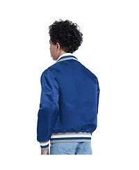 Starter Big Boys and Girls Royal Los Angeles Dodgers the Captain Jr. Cooperstown Collection Full-Zip Varsity Jacket