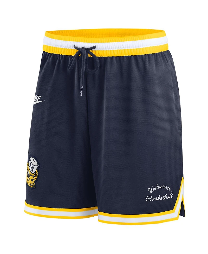 Nike Men's Navy Michigan Wolverines Legacy Dri-fit Basketball Shorts