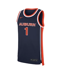 Nike Men's Navy Auburn Tigers 1 Road War Eagle Replica Basketball Jersey