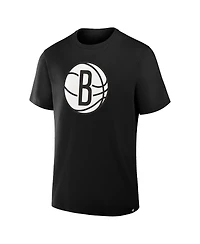 Fanatics Men's Black Brooklyn Nets Essential Legacy T-Shirt