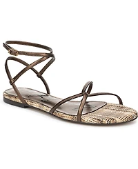 Sam Edelman Women's Elina Ankle-Strap Flat Sandals