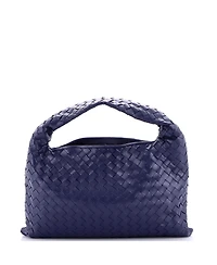 Pre-Owned Bottega Veneta Small Hop Hobo Intrecciato Leather