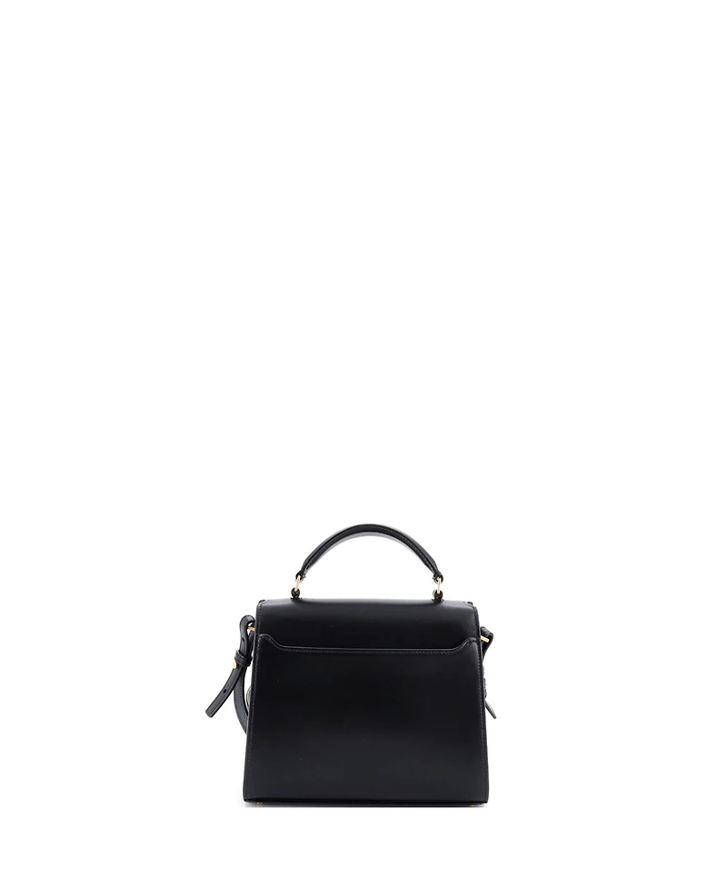 Pre-Owned Saint Laurent Mini Cassandra Top Handle Bag Leather