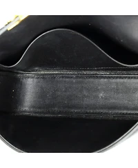 Pre-Owned Celine Triomphe East-West Shoulder Bag Smooth Calfskin