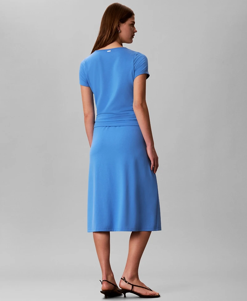 Calvin Klein Women's Slim-Fit Midi Skirt