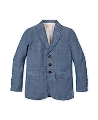 Hope & Henry Little Boys Classic Organic Chambray Suit Jacket