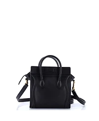 Pre-Owned Celine Nano Luggage Bag Smooth Leather