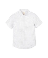 Hope & Henry Men's and Organic Short Sleeve Seersucker Shirt