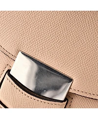 Pre-Owned Celine Small Trotteur Crossbody Bag Grainy Leather