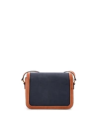 Pre-Owned Celine Medium Triomphe Shoulder Bag Canvas with Leather