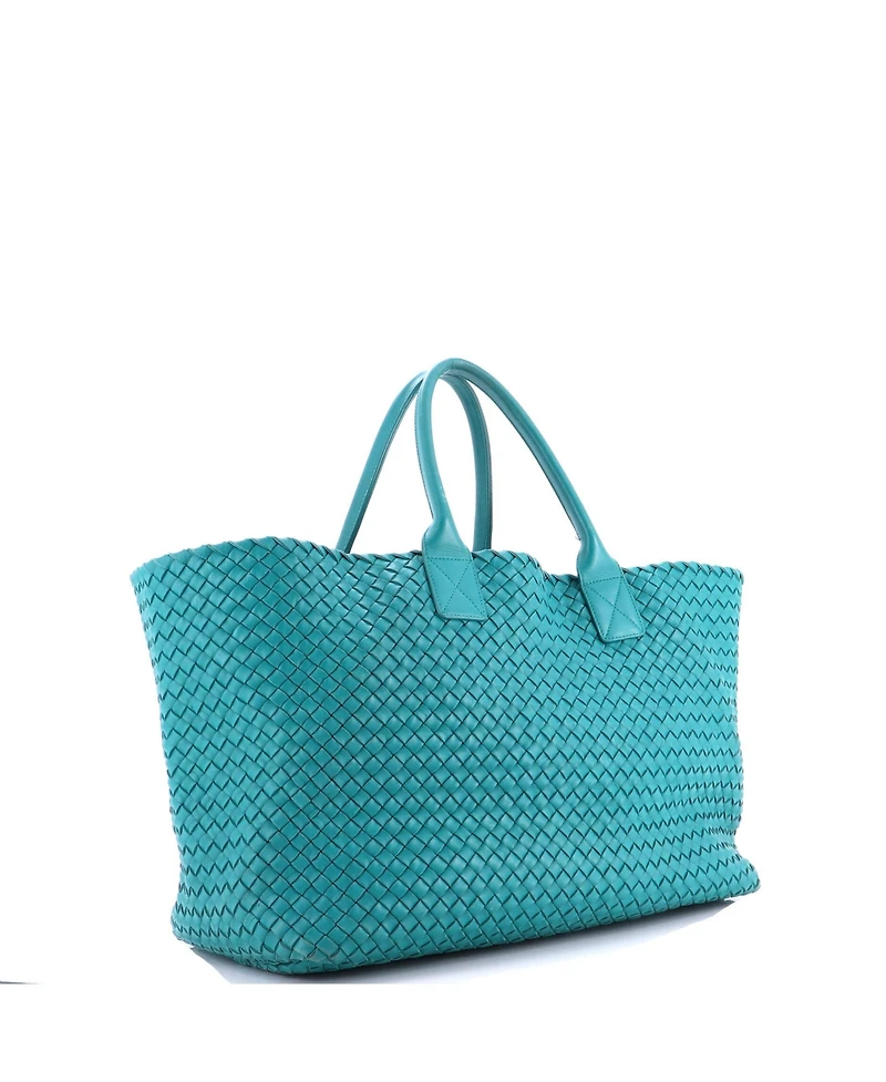 Pre-Owned Bottega Veneta Medium Cabat Tote Intrecciato Nappa