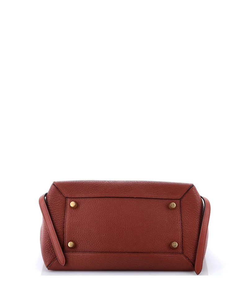 Pre-Owned Celine Mini Belt Bag Textured Leather