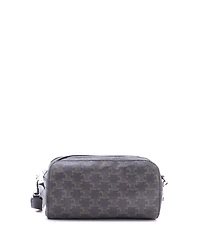 Pre-Owned Celine Medium Roller Messenger Bag Triomphe Coated Canvas