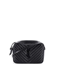 Pre-Owned Saint Laurent Small Lou Camera Bag Matelasse Chevron Leather