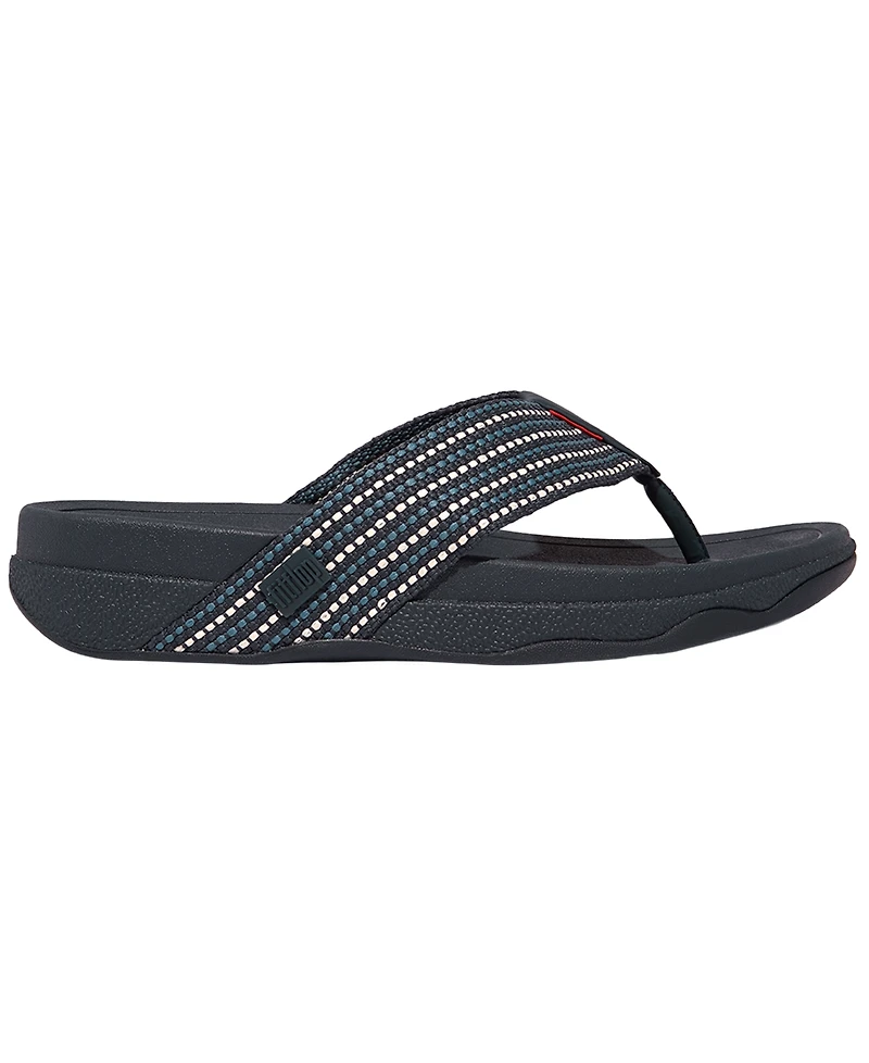 FitFlop Men's GF1 Three Tone Webbing Flip-Flops Sandals