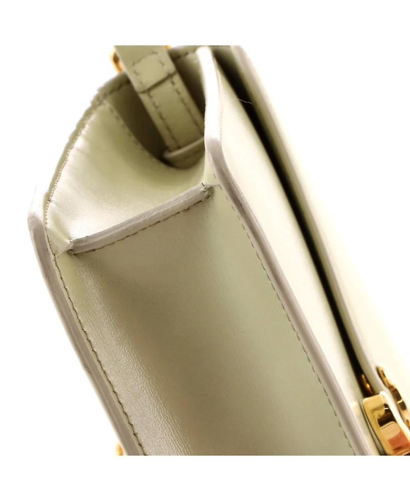 Pre-Owned Celine Margo Triomphe Wallet on Chain Leather