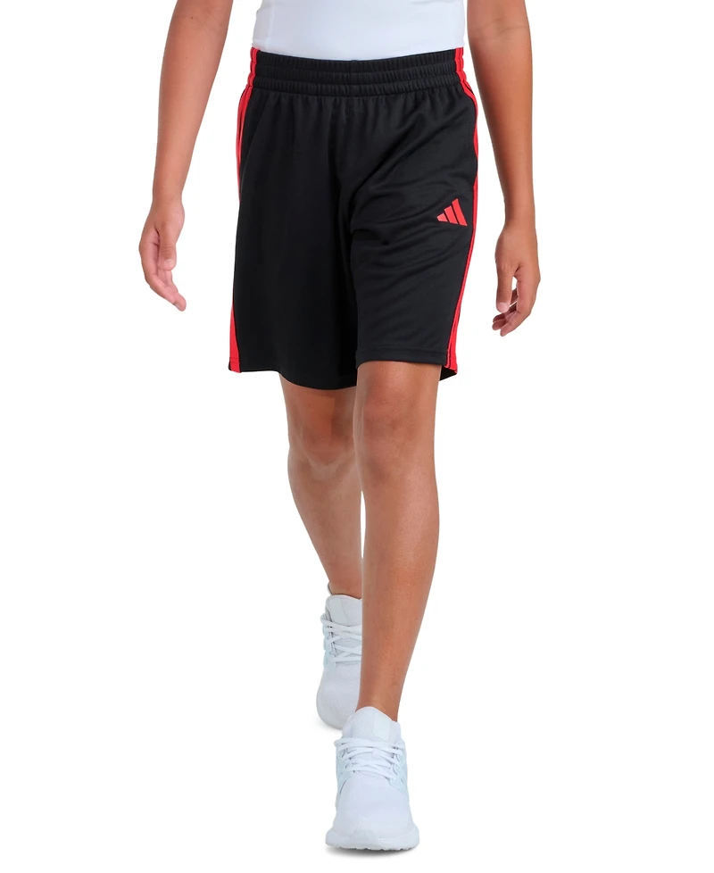 adidas Boys' 8-18 Adjustable Elastic Waistband Shorts