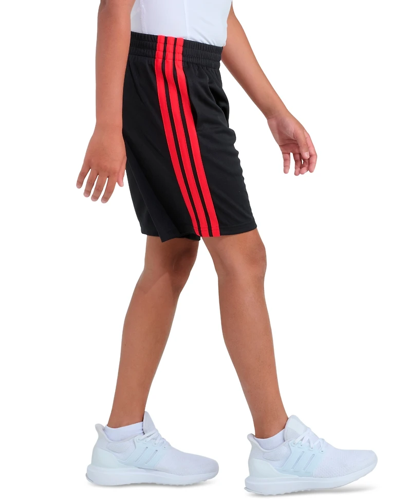 adidas Boys' 8-18 Adjustable Elastic Waistband Shorts
