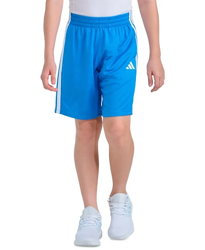 adidas Boys' 8-18 Adjustable Elastic Waistband Shorts
